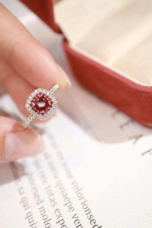 0.58ct 红宝石戒指 商品图8