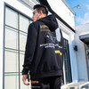 【新款DMH】大依优型大码连帽开衫卫衣外套拼接男宽松加肥加大码上衣夹克运动潮流帽衫 商品缩略图0