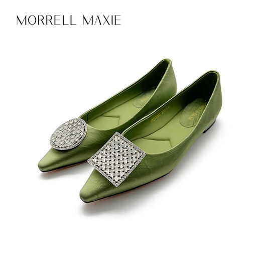 【云粉节】BF楼MM24春夏平底单鞋货号MW241080-GN吊牌价1299活动价1039 商品图0