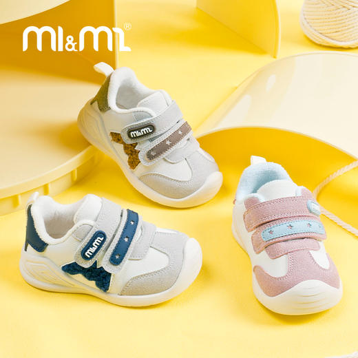 M1&M2西班牙童鞋星星毛绒学步鞋M117404102 商品图6