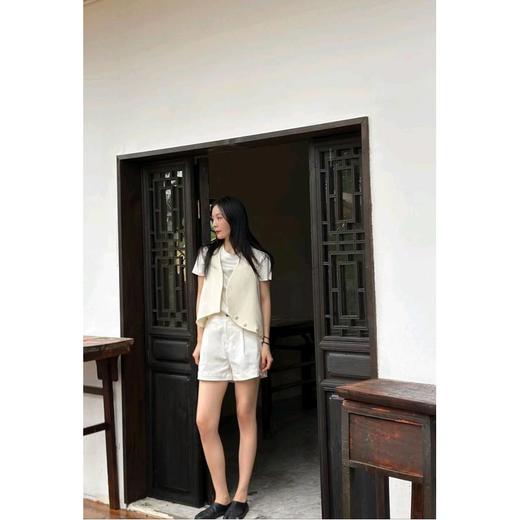 【包邮发顺丰】54634 洛诗琳夏季新款高腰休闲时尚百搭阔腿短裤 KTT018 商品图5