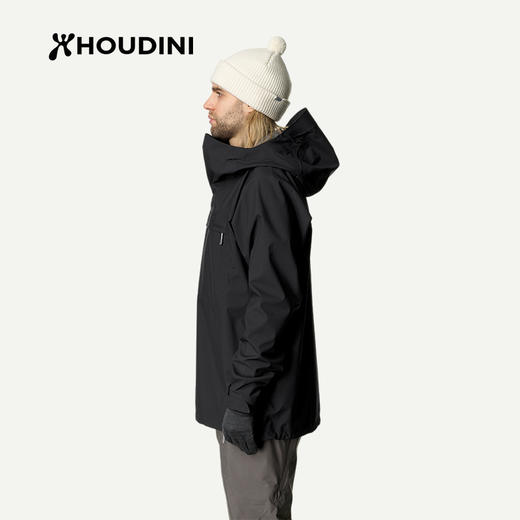 HOUDINI胡丁尼 Shelter Anorak 安全屋 男户外秋冬防泼水滑雪冲锋衣800094 商品图2