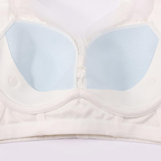 都市丽人调整型内衣美体纤塑塑身文胸蕾丝BC:薄塑身内衣3/4杯四排扣LJT2M6 商品图9
