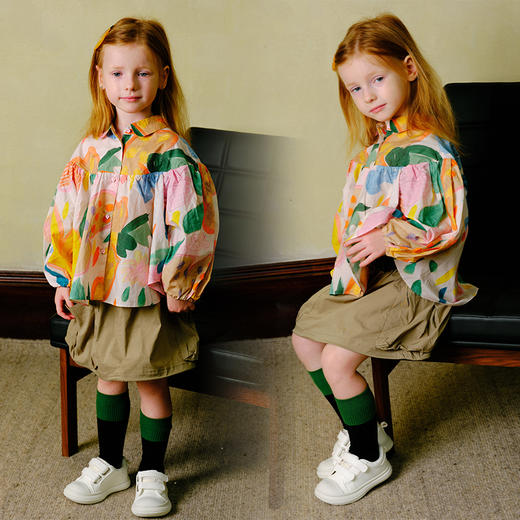 TOPSTAR秋季新款软底儿童运动小白鞋6005 商品图4