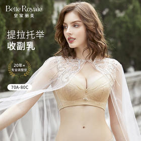 皇家丽美小胸A-C杯厚款文胸女士内衣聚拢收副乳WJ237-3
