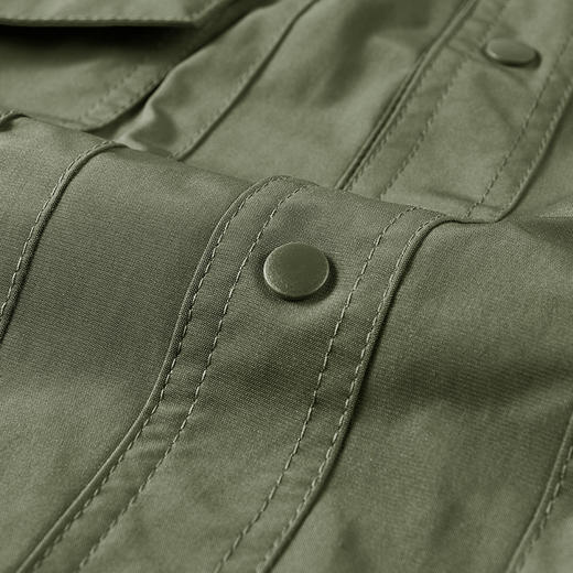 【新款DX】大依优型大码翻领外套工装夹克时尚雷萨加肥加大休闲胖子宽松外套上衣男装潮流户外 商品图8