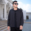 【新款DMH】大依优型大码翻领衬衫外套男宽松加肥加大码上衣夹克运动潮流 商品缩略图3