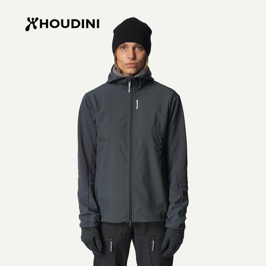 HOUDINI胡丁尼 Moonwalk Houdi 太空步 女款户外抓绒防风休闲外套830030 商品图7