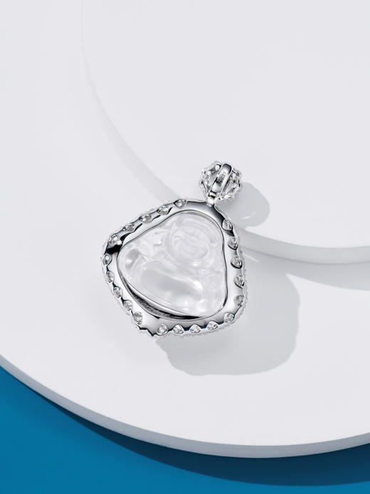 814-7 极品 顶绿 水沫玉小佛公【单吊坠】自留 神态炒鸡祥和 商品图12