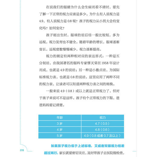 《北京同仁医院眼科专家写给孩子的视力书》 商品图8