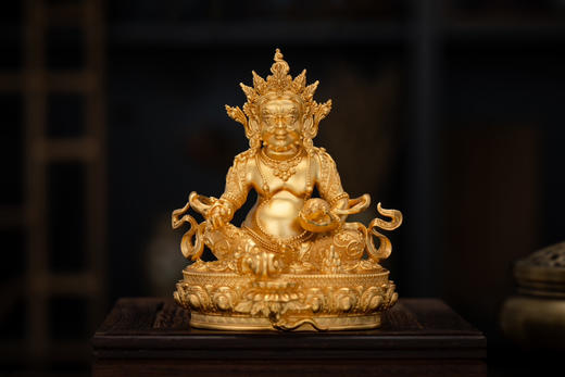 黄铜镀金摆件10公分 商品图2