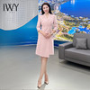 IWY/粉色演讲比赛服装女高级播音艺考主持正式场合气质西装连衣裙Q13206 商品缩略图1