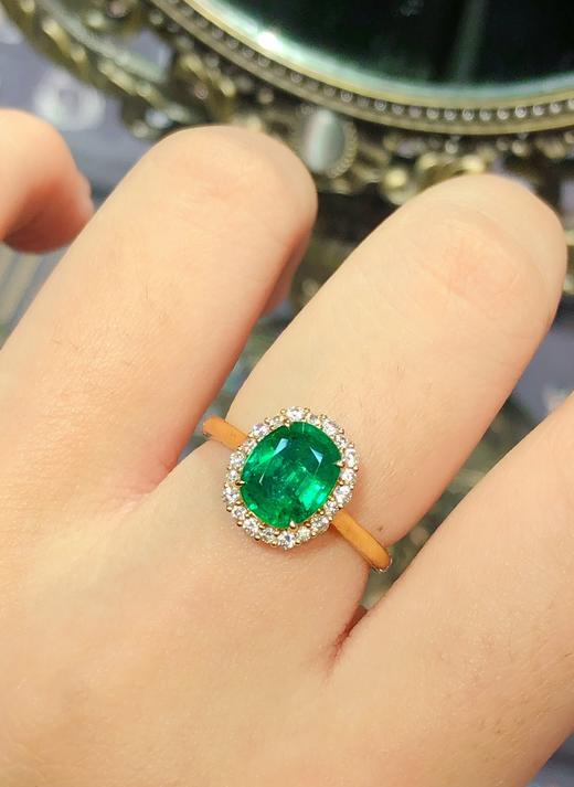 1.98ct 祖母绿戒指 商品图0
