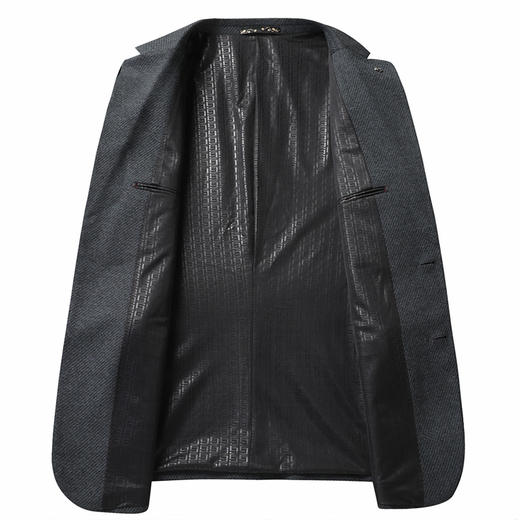 【新款DDS】大依优型大码男装两粒扣西服外套休闲商务加肥加大上衣男士正装潮 商品图7