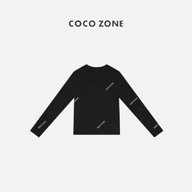 COCO ZONE 2024莱赛尔羊毛针织衫长袖休闲显瘦打底衫24C10039