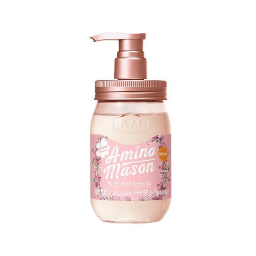 【特卖】AminoMason 阿蜜浓梅森 氨基酸植物精粹润泽洗发水 樱花 450ml 商品图0
