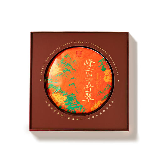 【大益茶】峰峦叠翠普洱熟茶357g 商品图1