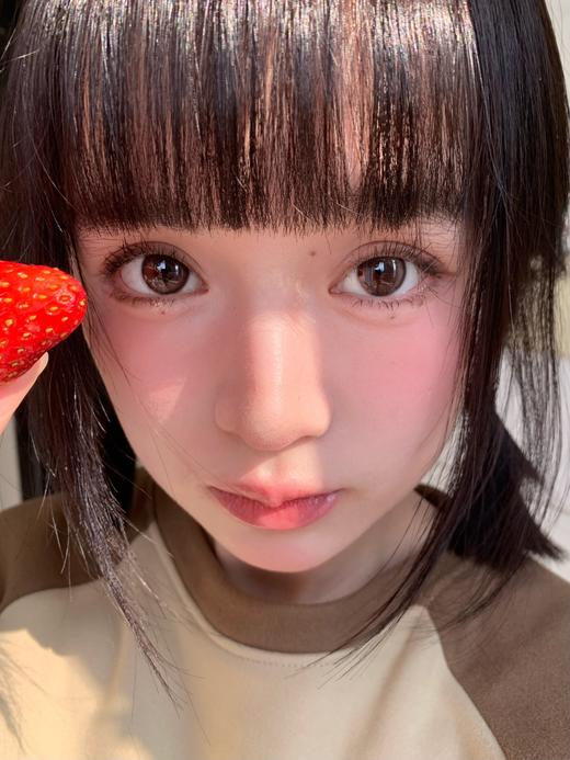 bariecat 日抛 燕麦贝果&南瓜贝果 棕 14.2mm 美瞳一盒十片装 自然琥珀眼 日抛无售后！ 商品图4