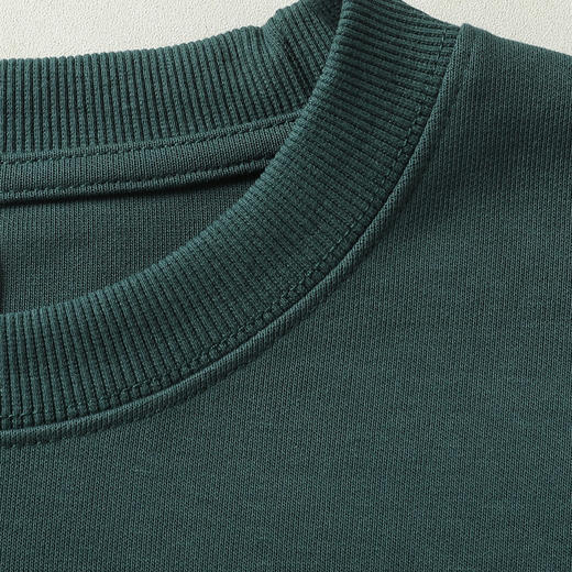 【Q】【新款DX】大依优型大码圆领卫衣长袖加肥加大休闲运动上衣男打底衫胖子 商品图4