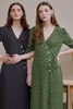 SIMPLE RETRO 法式复古碎花V领茶歇裙 13375 商品缩略图3