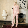 Solo seta真丝印花睡衣套装桑蚕丝长袖长裤提花家居服女丝绸凉感 商品缩略图4