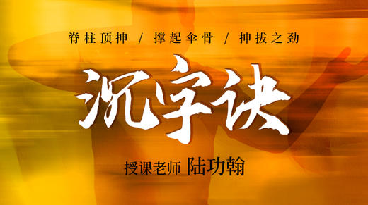 【沉字诀】自学课程 商品图0