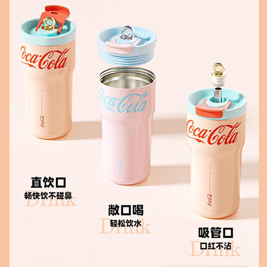 GE-CK23AW-B79系列 可口可乐联名款小蛮腰系列保温杯 商品图1