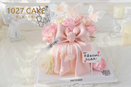 1027CAKE | 鲜花主题蛋糕  仙女  蝴蝶结（需提前2-3天预定） 商品图0
