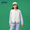 ASICS/亚瑟士童装2024年秋季棒球衫撞色拼接针织外套经典网球运动 商品缩略图1