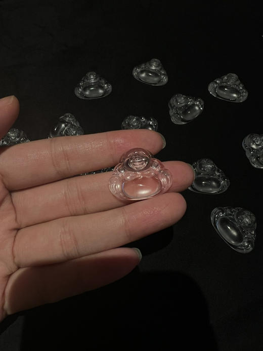 814-7 极品 顶绿 水沫玉小佛公【单吊坠】自留 神态炒鸡祥和 商品图7