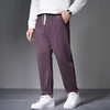 【莱赛尔】【新款DMH】大依优型大码直口直筒休闲裤加肥加大宽松男士卫裤胖子300斤显瘦潮流运动 商品缩略图1