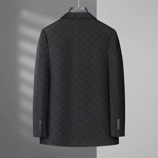 【新款DDS】大依优型大码男装两粒扣西服外套休闲商务加肥加大上衣男士正装潮 商品图8