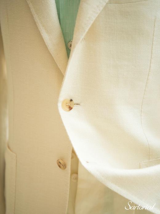 Orazio Luciano Wool Silk Linen Jacket 商品图4