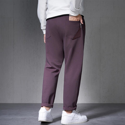 【莱赛尔】【新款DMH】大依优型大码直口直筒休闲裤加肥加大宽松男士卫裤胖子300斤显瘦潮流运动 商品图3