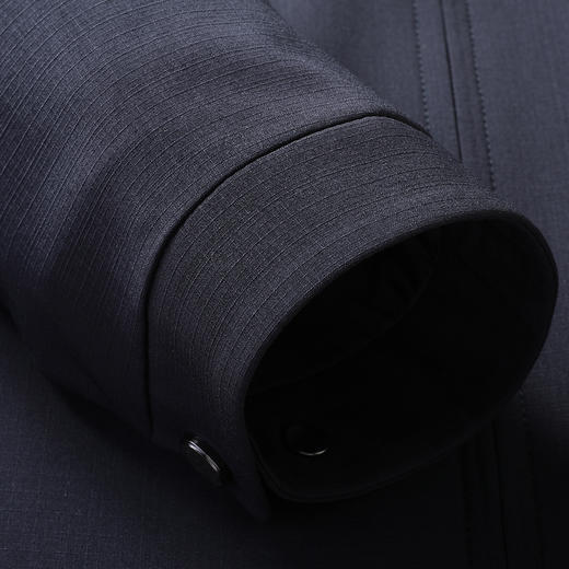 【新款DLC】大依优型大码翻领夹克外套纽扣男商务休闲加肥加大夹克上衣胖子显瘦 商品图5