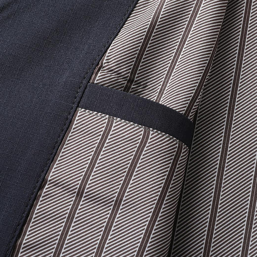 【新款DLC】大依优型大码翻领夹克外套纽扣男商务休闲加肥加大夹克上衣胖子显瘦 商品图9