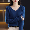 板绘-XK1110一线成衣V领羊毛衫 商品缩略图2
