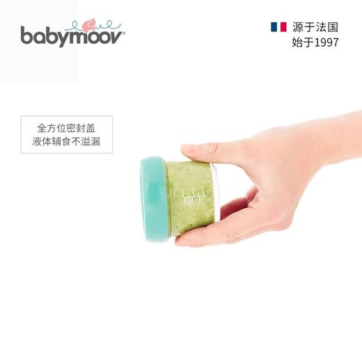babymoov婴儿辅食盒冷冻可蒸煮碗宝宝外出便携保鲜工具玻璃储存盒 商品图4