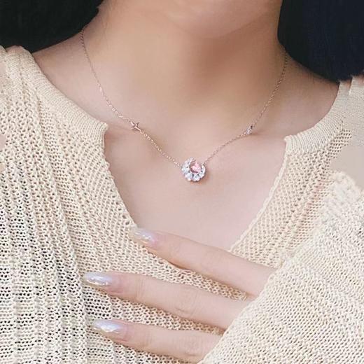 KADER卡蒂罗梦幻星月项链 小众轻奢设计女款锁骨链节日纪念日女生闺蜜礼物 商品图4