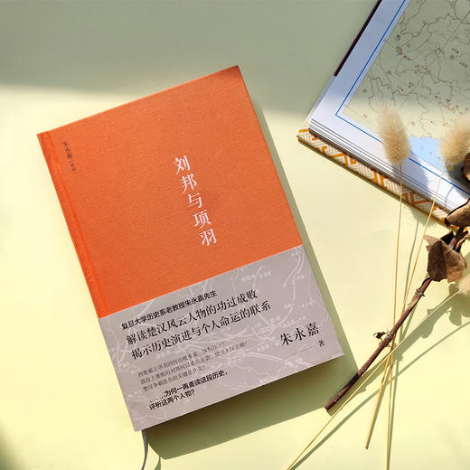 朱永嘉作品：刘邦与项羽 解读楚汉风云人物功过成败 传记历史经典 商品图1