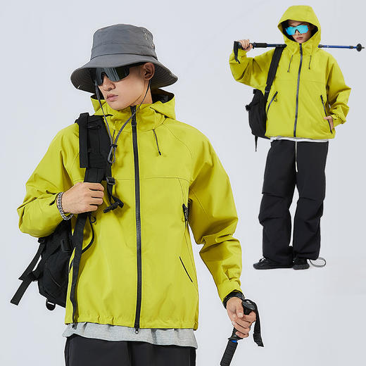 LUCKYDEER/幸运鹿情侣款户外风衣2077S 商品图0