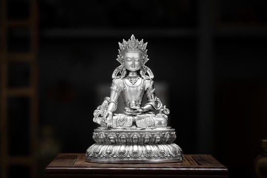 白铜鎏银10公分摆件 商品图5