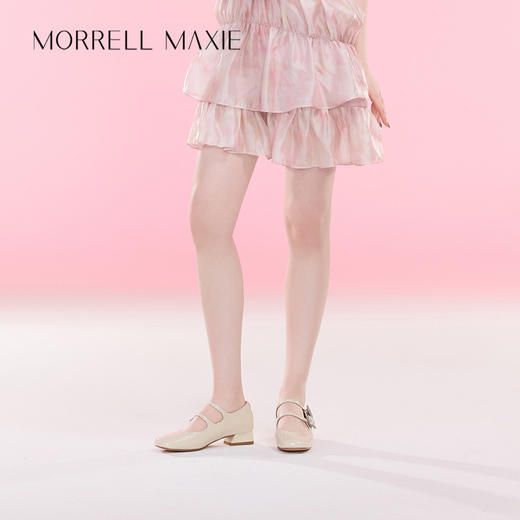 【云粉节】BF楼MM24春夏中跟乐福鞋货号MW241057-WT吊牌价1299活动价1104 商品图0