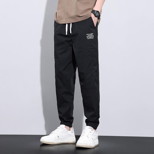 红览 迷彩休闲裤男士薄款束脚长裤K09 商品图2