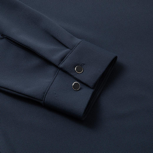 【新款DPS】大依优型大码长袖Polo衫翻领弹力加肥加大胖子上衣男士T恤肥佬打底男装 商品图6