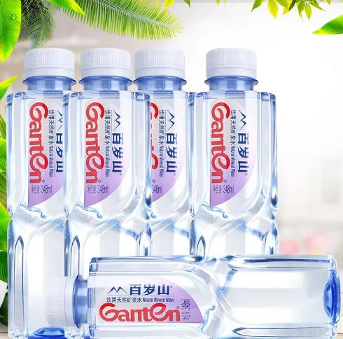 百岁山矿泉水348ml（2瓶）（新疆） 商品图0