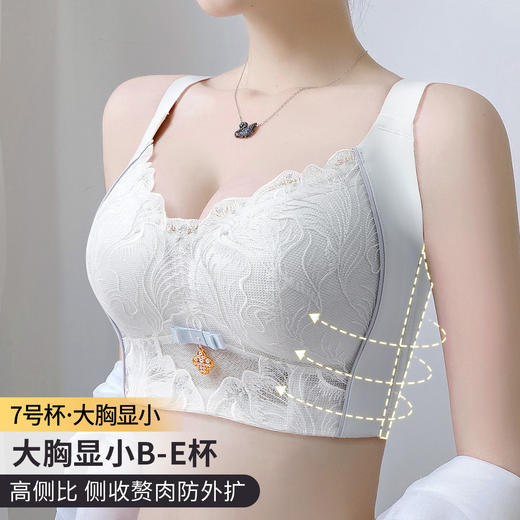D4-【B-E杯】【院线大胸显小】7号薄杯植萃茶肌专利抑菌，薄至0.3cm调整型文胸  绮罗香秀【院线-大胸】 商品图2