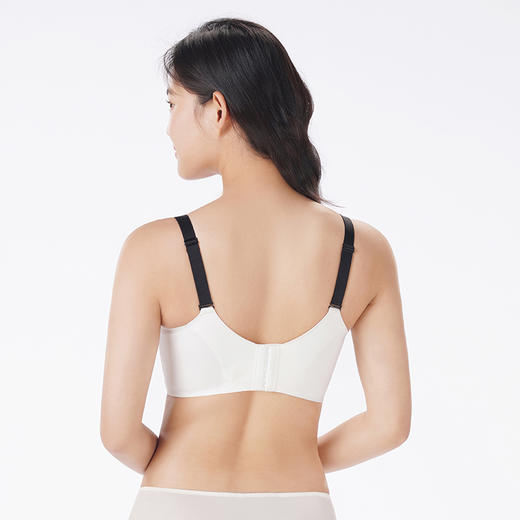 都市丽人调整型内衣舒软挺塑塑身文胸蕾丝中厚塑身内衣3/4杯四排扣LJT1K9 商品图3