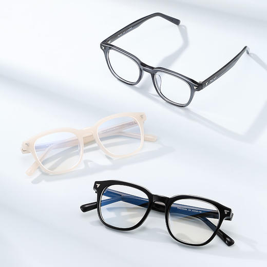 普莱斯光学镜框PBG24035A 气质素颜框时尚有质感  品质板材男女通用 三色可选 商品图8