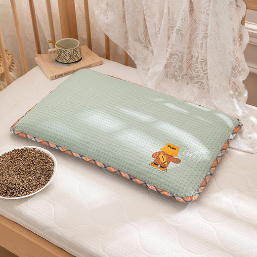 小学生儿童吸汗透气枕头纯棉幼儿园小孩子枕芯水洗全棉可拆洗内胆 商品图10